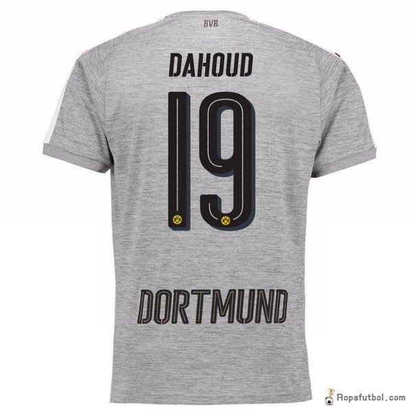 Camiseta Borussia Dortmund Replica Tercera Ropa Dahoud 2017/18